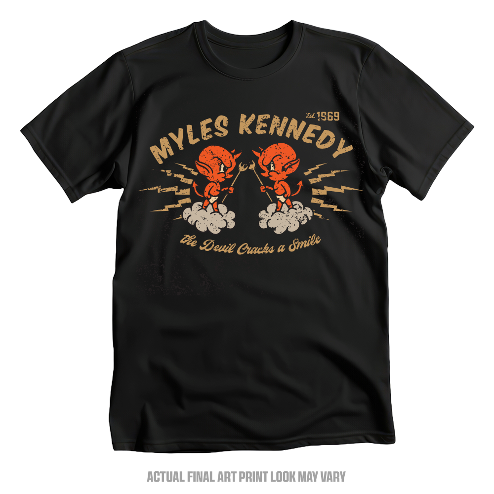 DEVIL CRACKS - TEE – Myles Kennedy