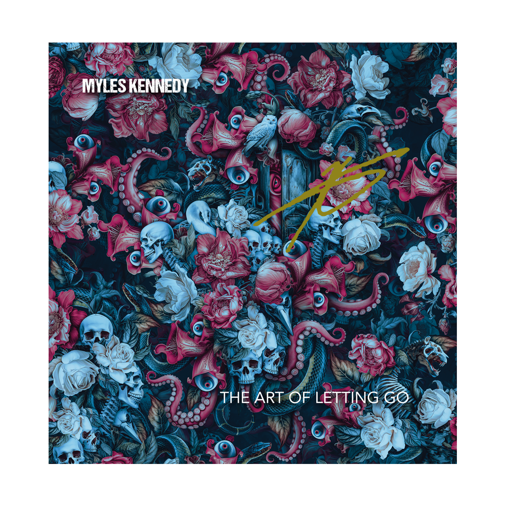 THE ART OF LETTING GO - SIGNED ART - MARBLED ROSA LP (PRE-ORDER)