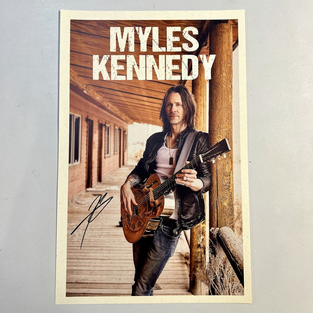MYLES KENNEDY "CLASSIC COVER" - SIGNED PRINT